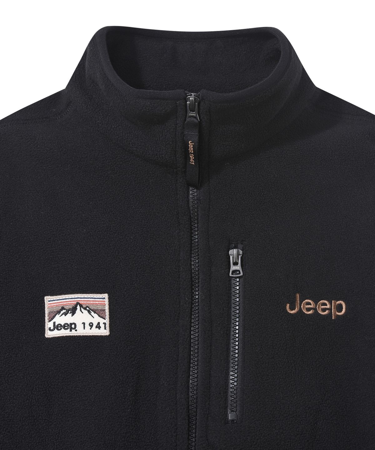 지프(JEEP) 2WAY 마운틴 1941 라이너 플리스 집업 (JR5TZU091BK)