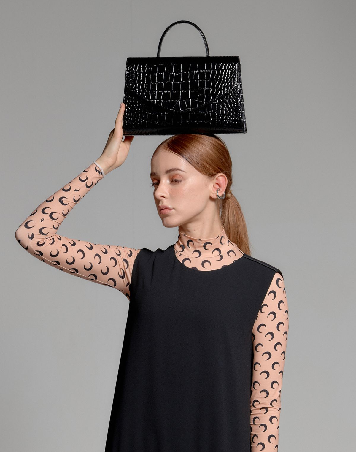 썸띵굿(SOMETHING GOOD) VELO Tote Bag_BLACK