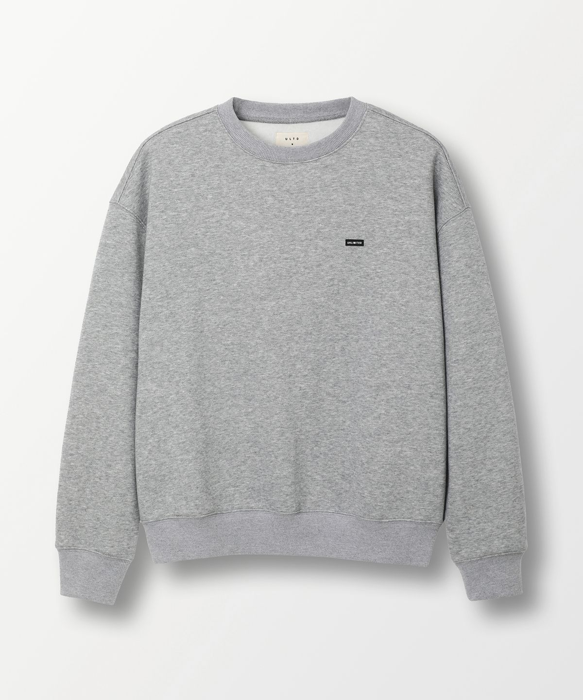 언리미트(UNLIMIT) Rubber Crewneck (U24DTTS466)