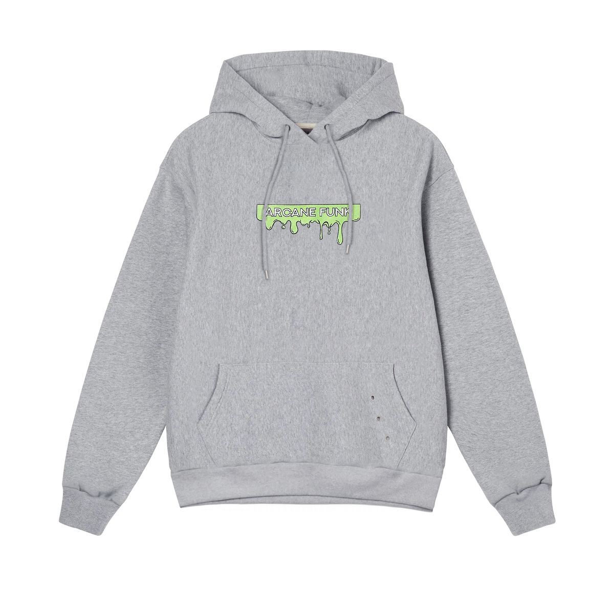 아케인 펑크(ARCANE FUNK) JUNK FUNK HOODIE gray
