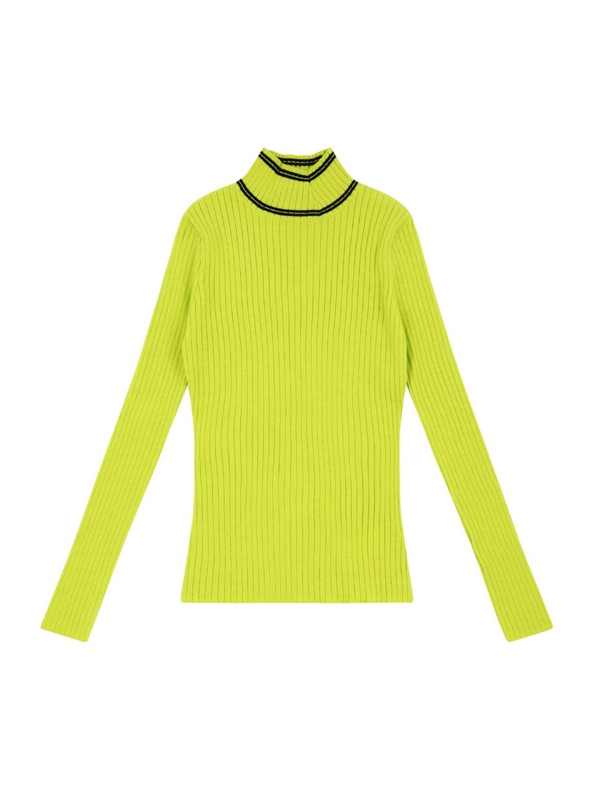 느와(NOIR) Line Knit Top