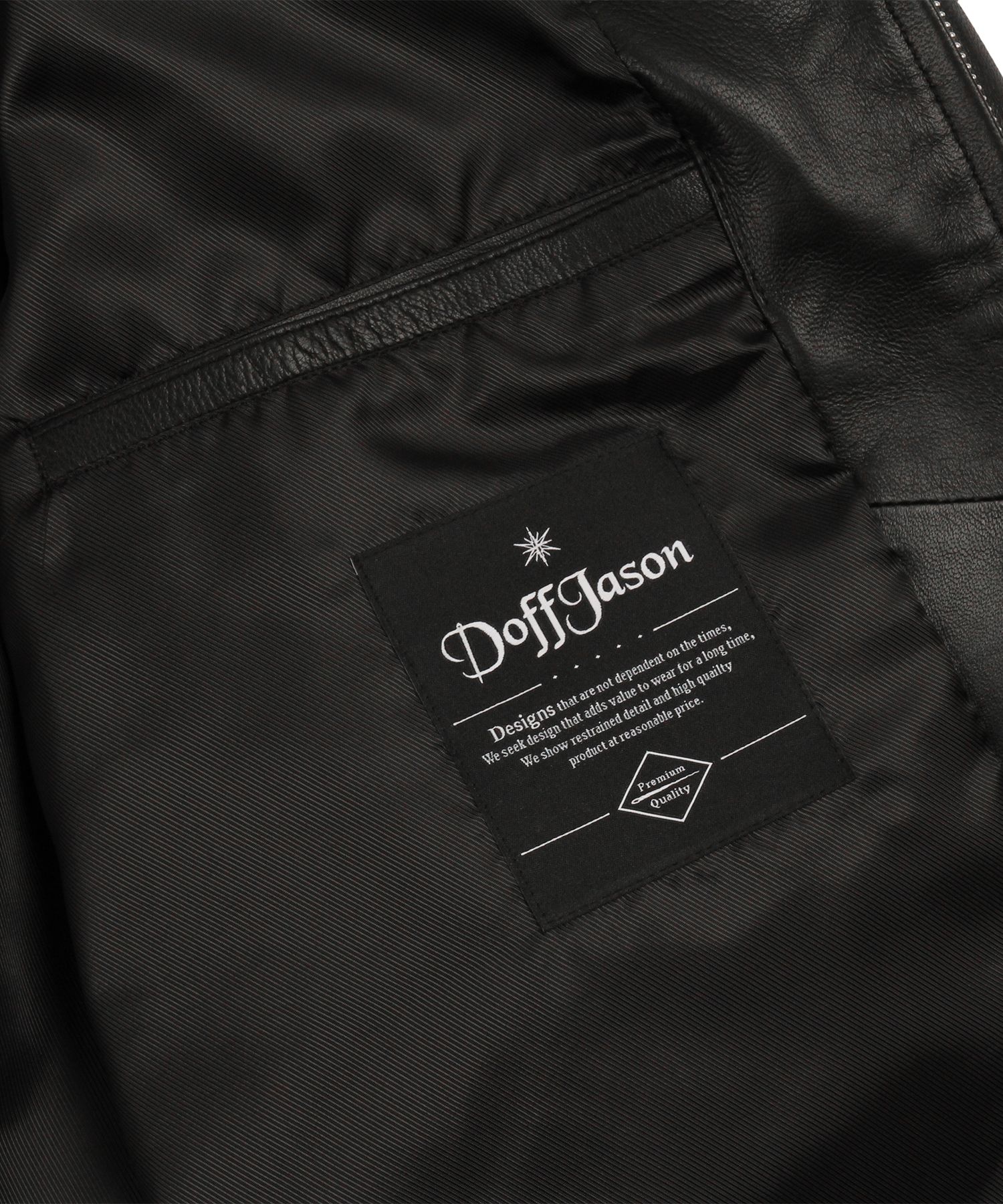 MUSINSA | DOFFJASON OVERSIZED LAMBSKIN BOMBER JACKET