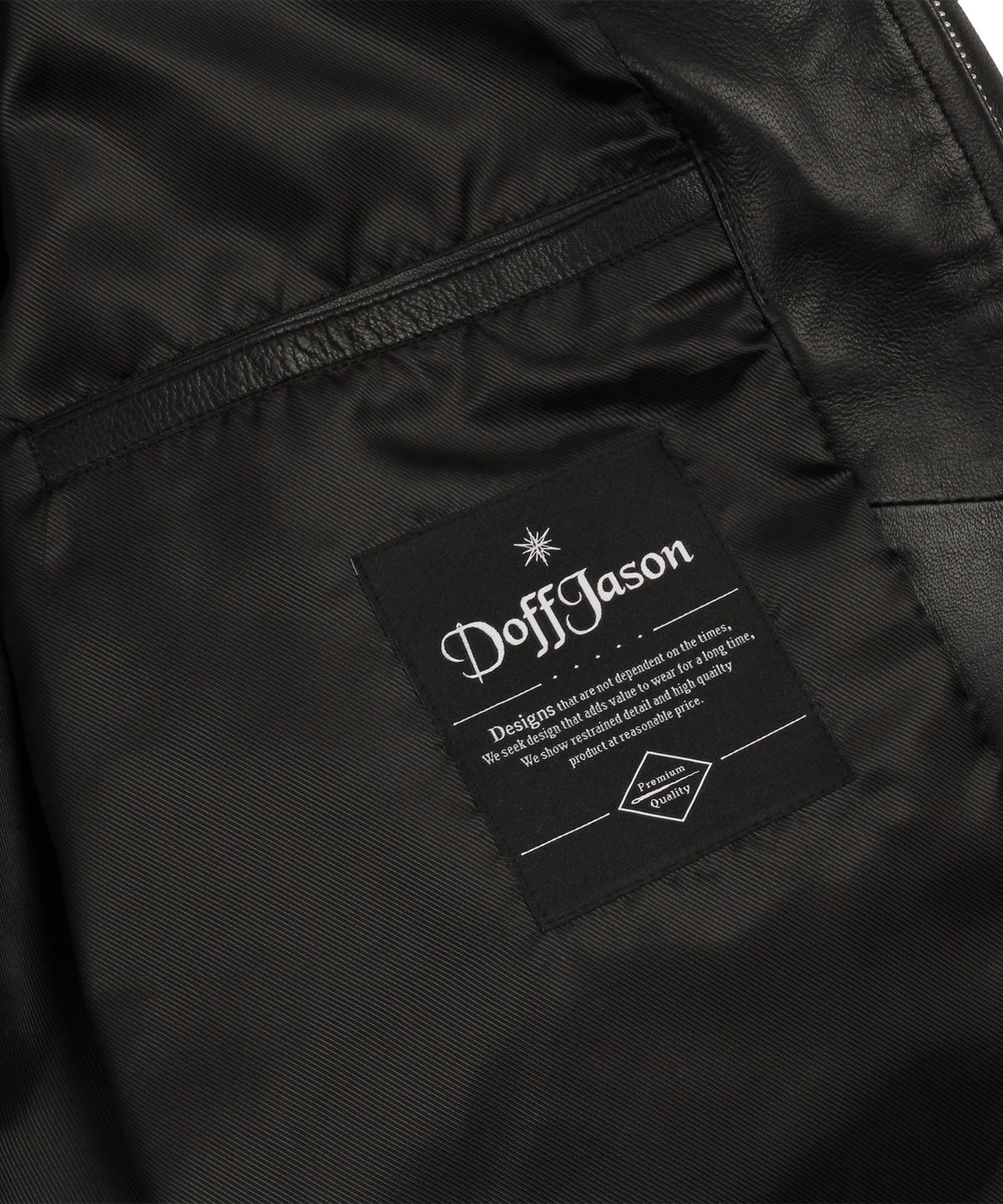도프제이슨(DOFFJASON) 오버핏 램스킨 봄버 점퍼