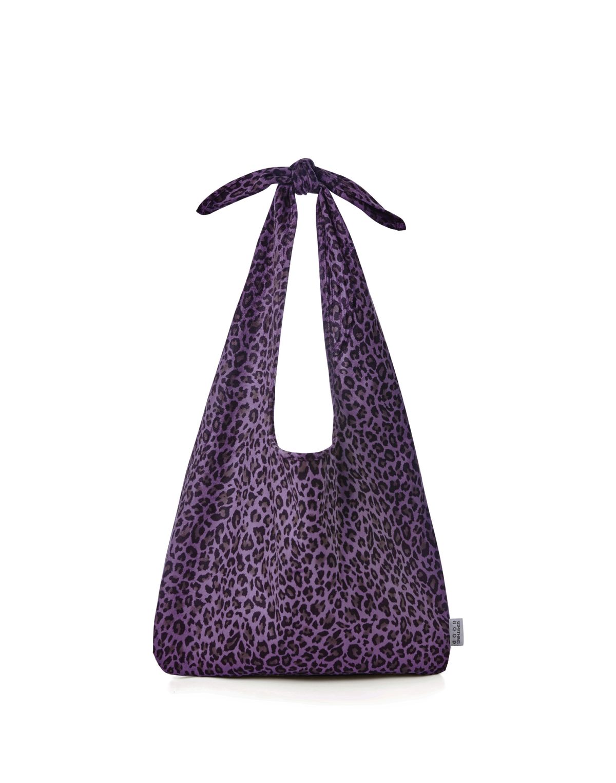 썸띵굿(SOMETHING GOOD) Leopard Print Tie Eco Bag_4 Color