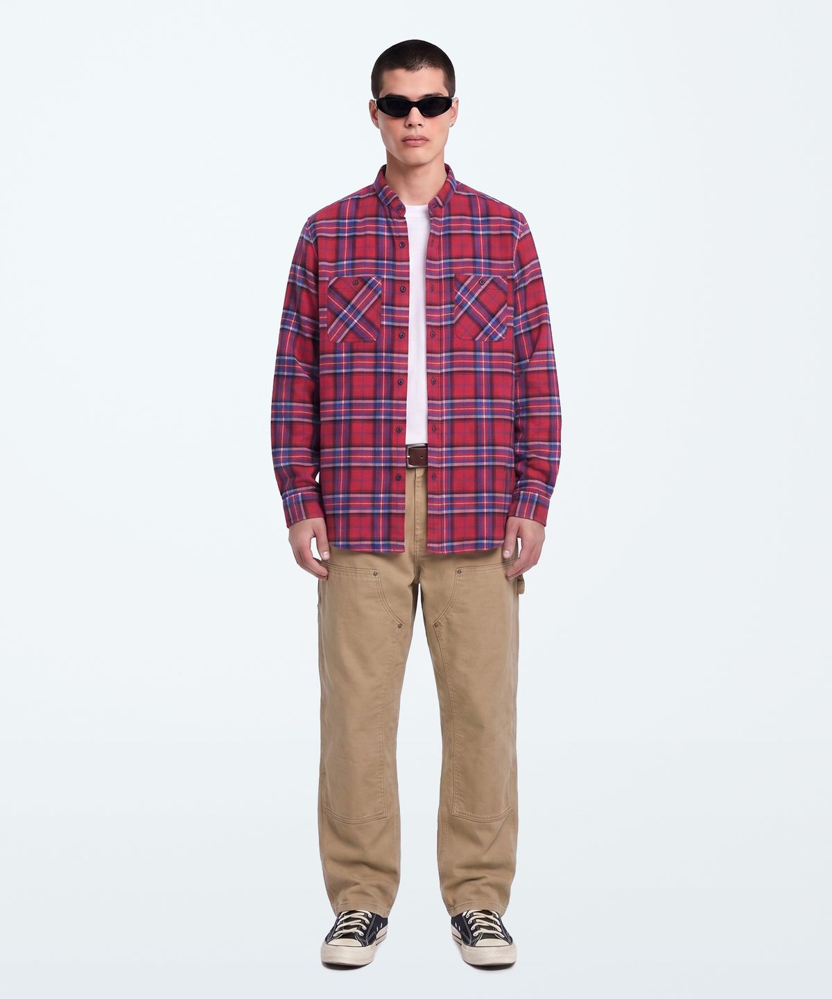 언더에어(UNDERAIR) [차이나카라] AGAMEMNON CHECK SHIRTS (3 COLOR)