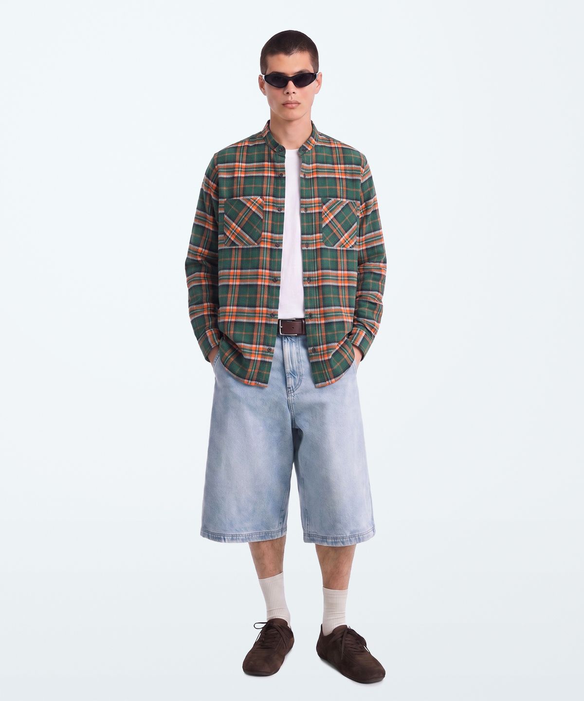 언더에어(UNDERAIR) [차이나카라] AGAMEMNON CHECK SHIRTS (3 COLOR)