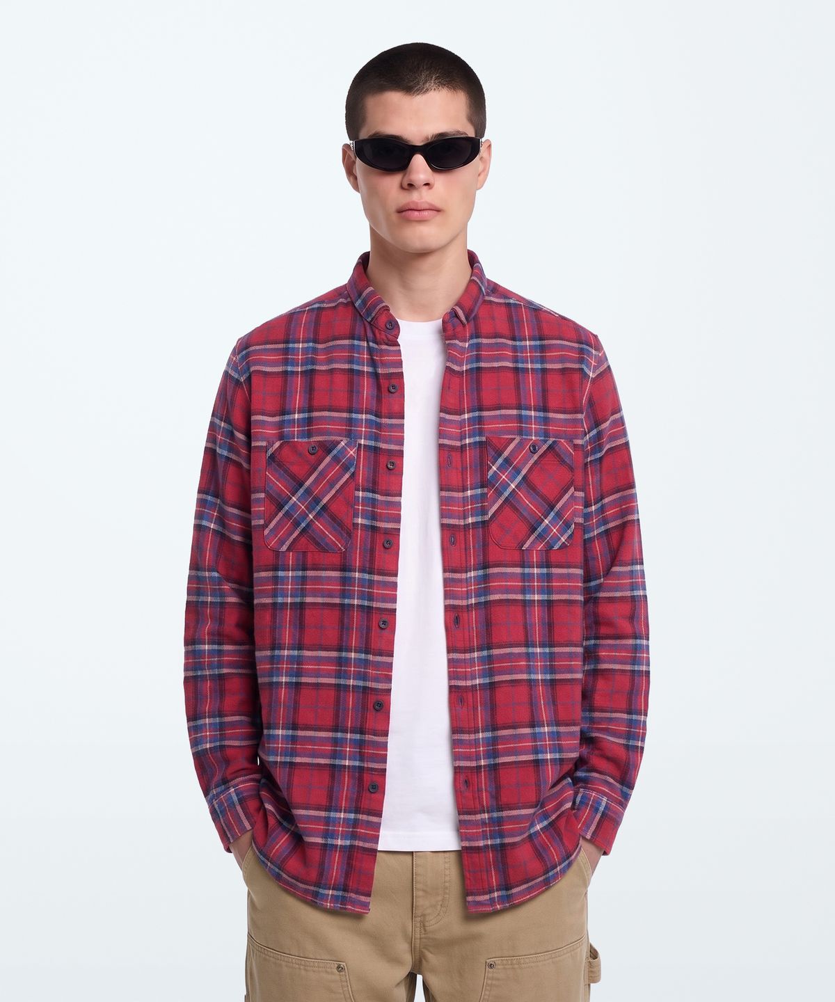 언더에어(UNDERAIR) [차이나카라] AGAMEMNON CHECK SHIRTS (3 COLOR)