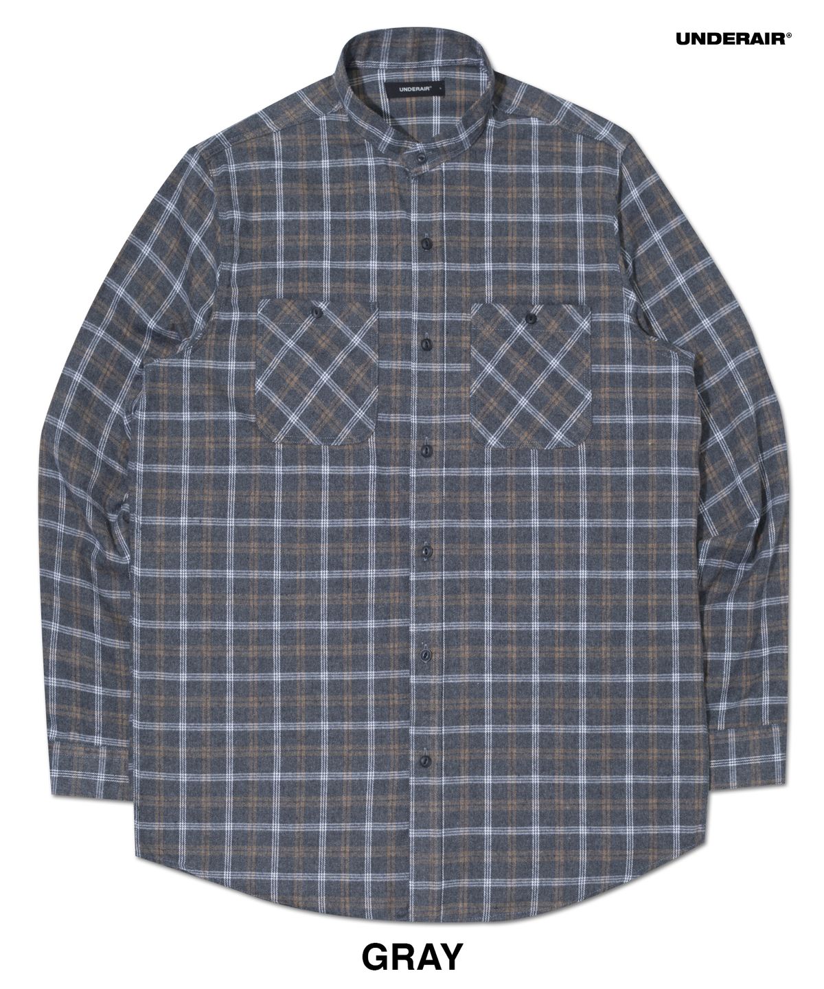 언더에어(UNDERAIR) [차이나카라] DANTELION SHIRTS (6 COLOR)