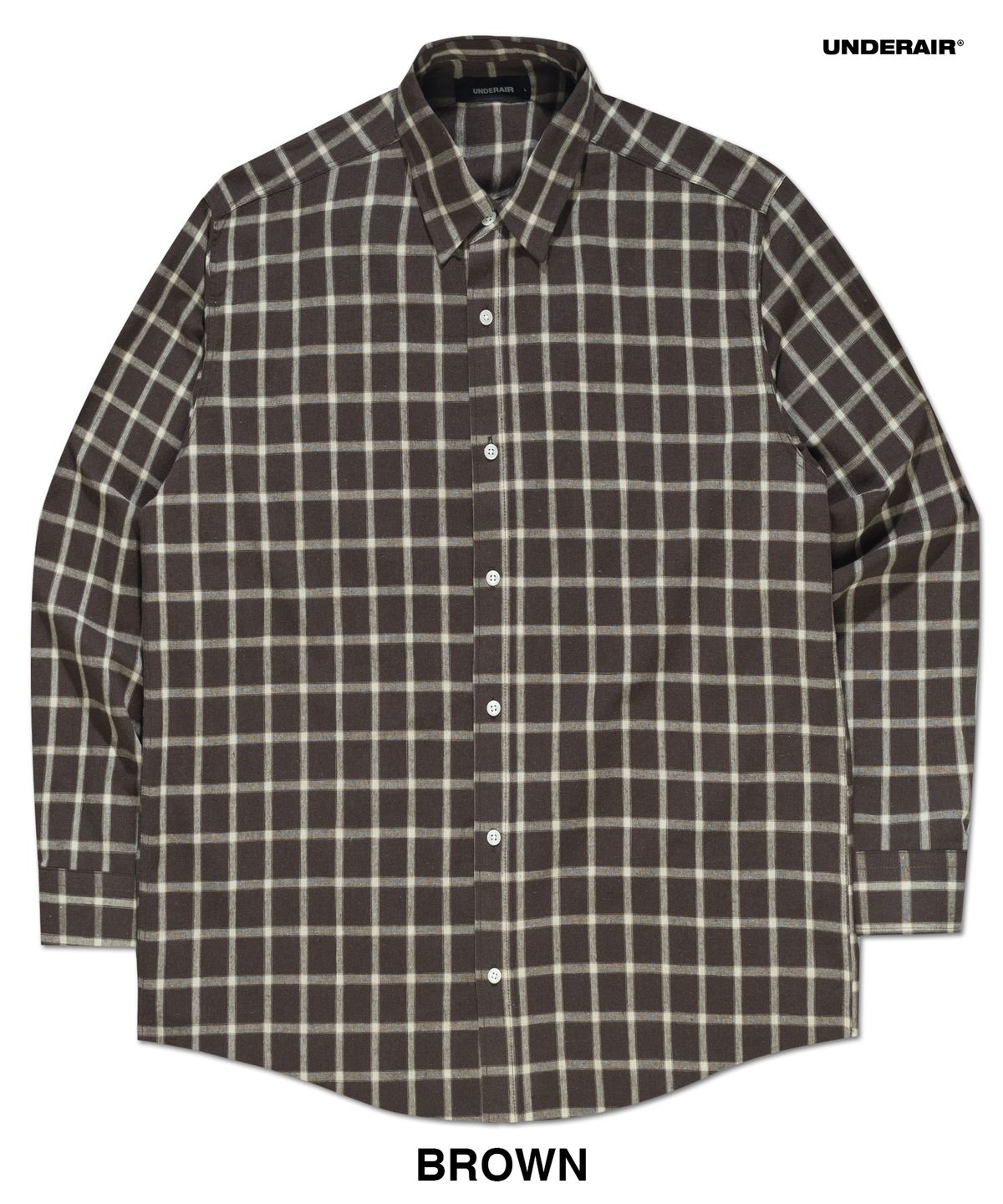 언더에어(UNDERAIR) [세미오버핏] KILO CHECK SHIRTS (3 COLOR)