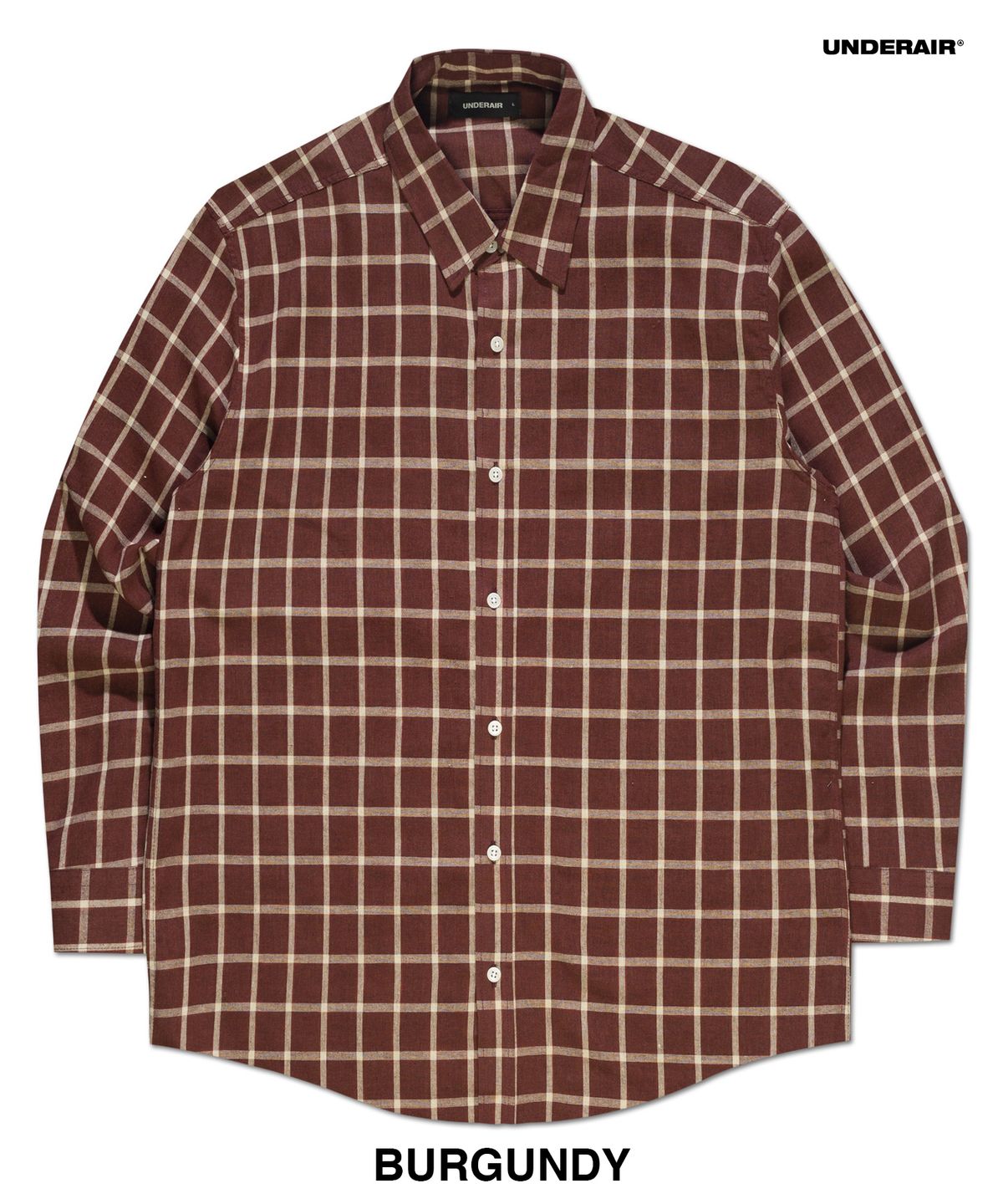 언더에어(UNDERAIR) [세미오버핏] KILO CHECK SHIRTS (3 COLOR)