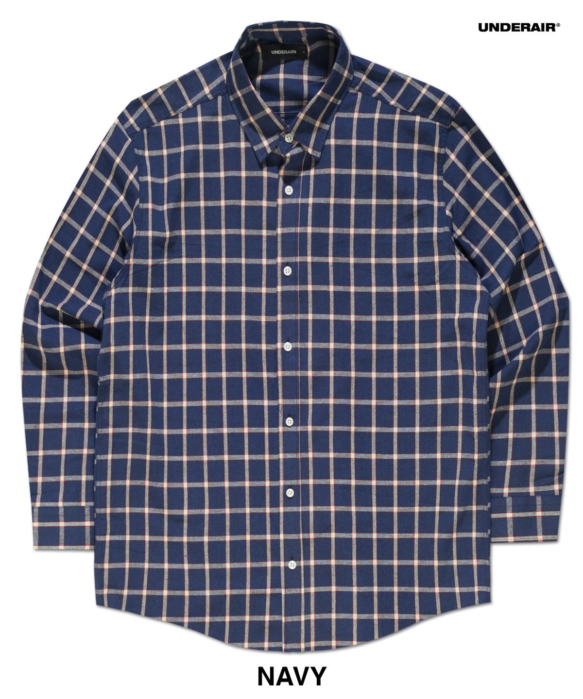 언더에어(UNDERAIR) [세미오버핏] KILO CHECK SHIRTS (3 COLOR)