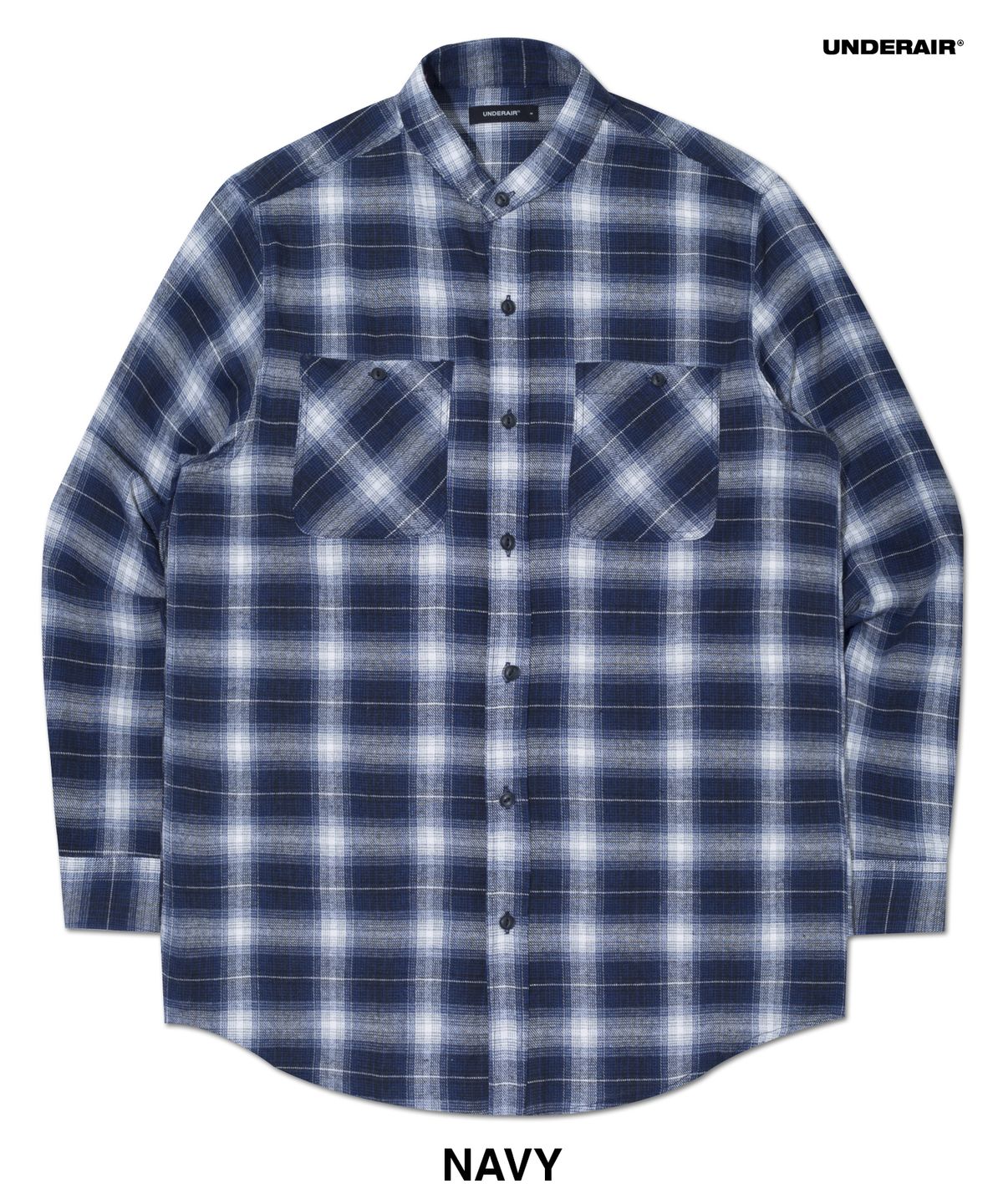 언더에어(UNDERAIR) [차이나카라] MAKE IT UP CHECK SHIRTS (3 COLOR)