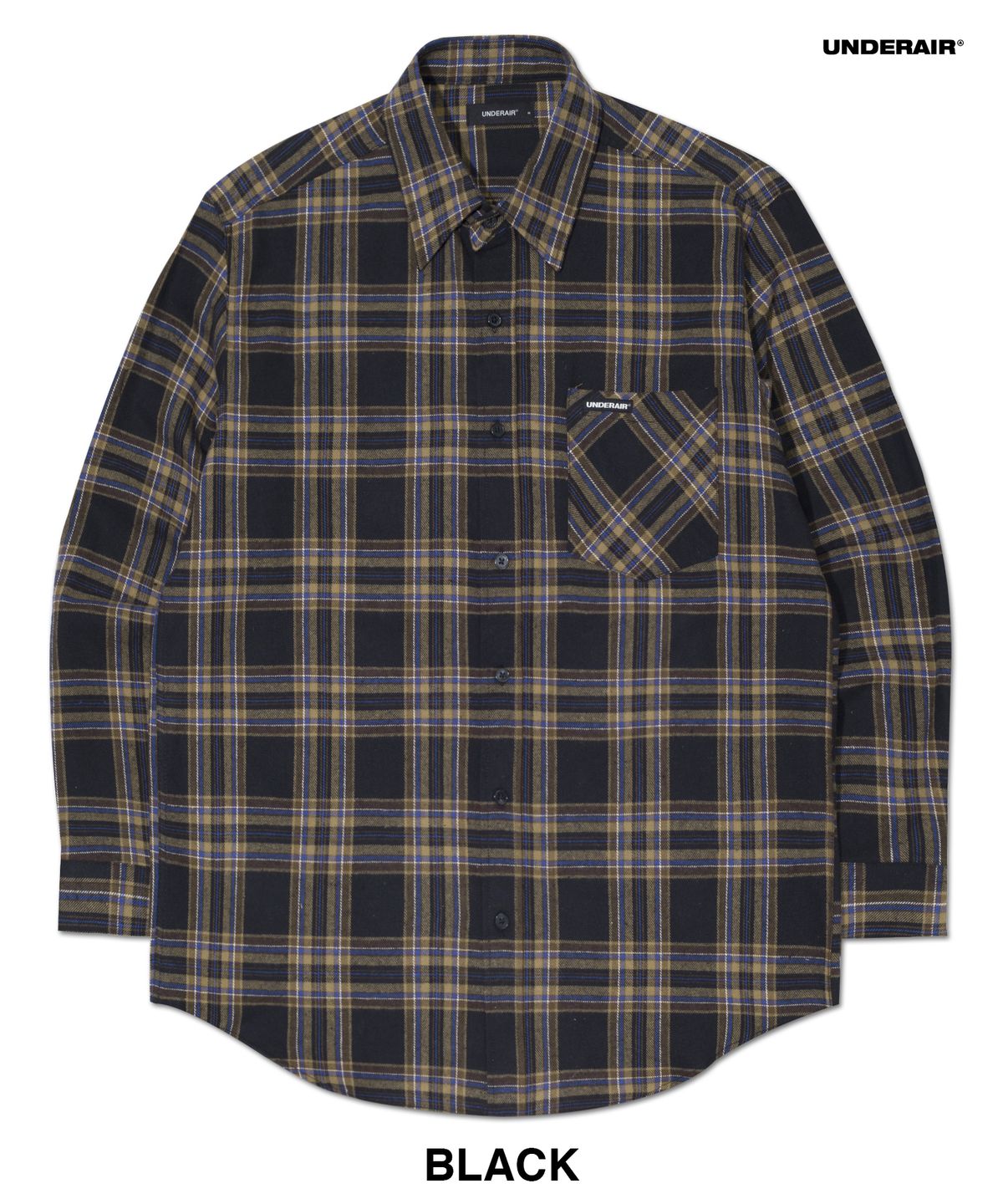 언더에어(UNDERAIR) MENIL CHECK SHIRTS (4 COLOR)