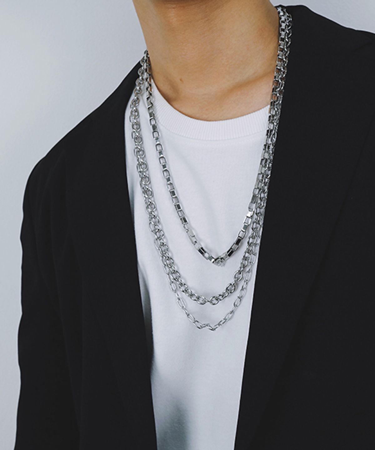베이스클레프(BASSCLEF) 써지컬스틸 바지체인 스트릿패션 CLEF TROUSERS CHAIN