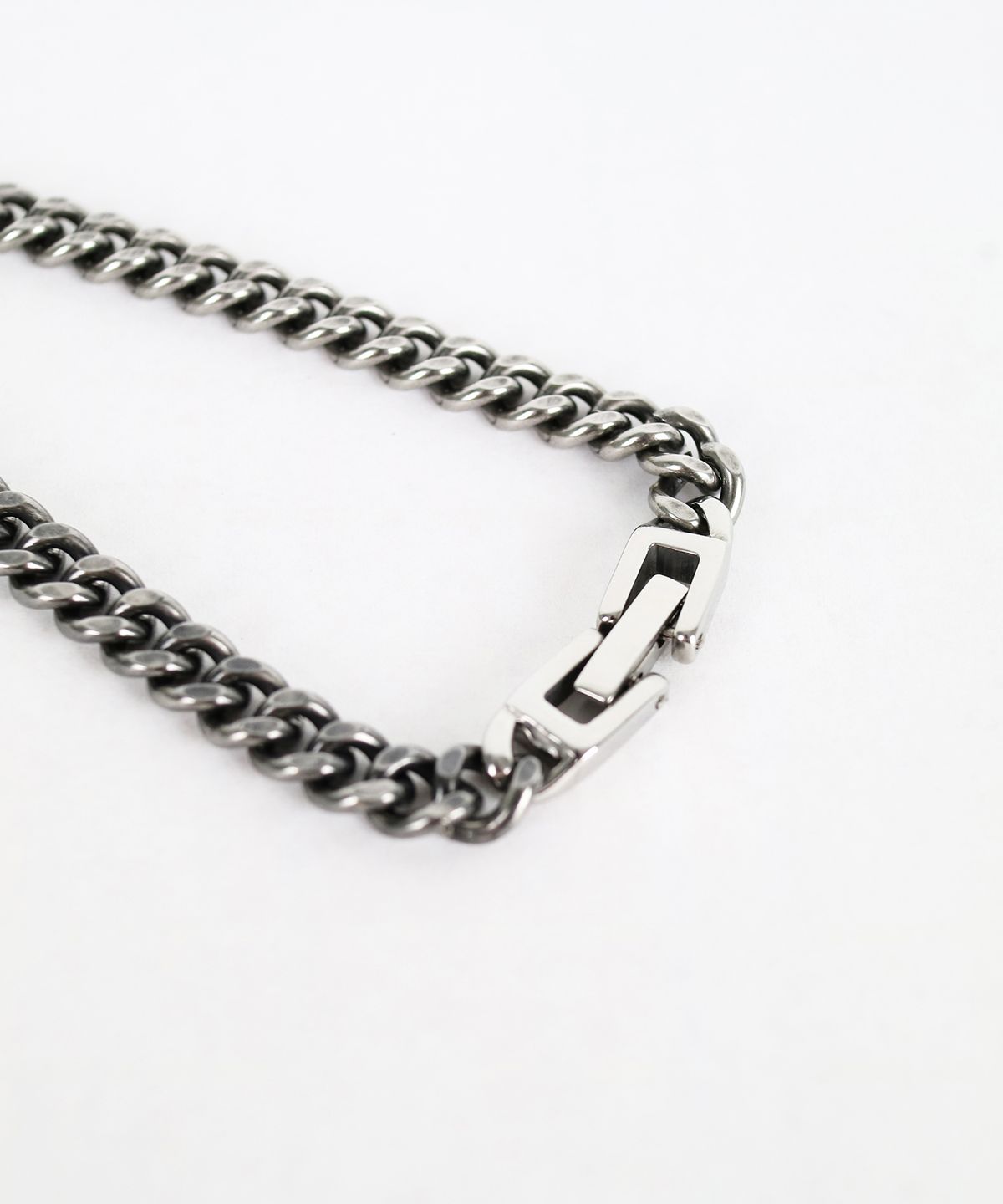 베이스클레프(BASSCLEF) 써지컬스틸 유화 블랙 팔찌 CLEF BB CHAIN BRC