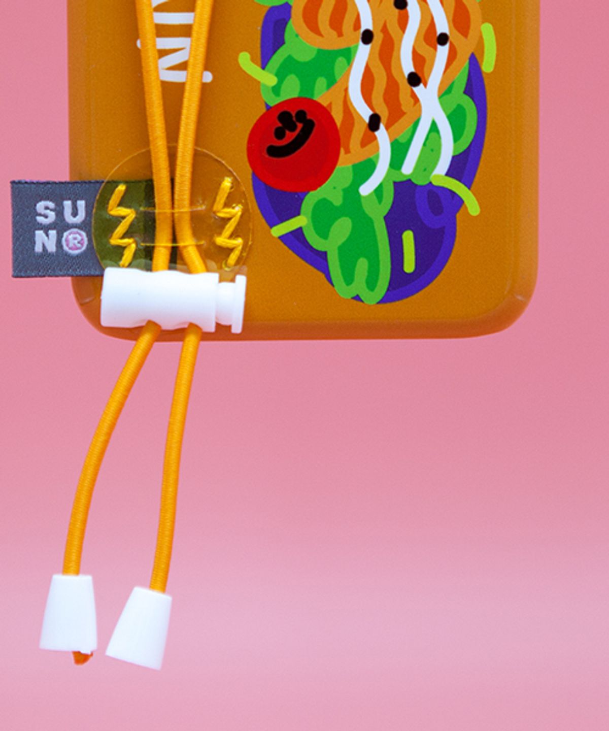 세컨드유니크네임(SECOND UNIQUE NAME) SUN CASE STRING SUN ORANGE SALMON
