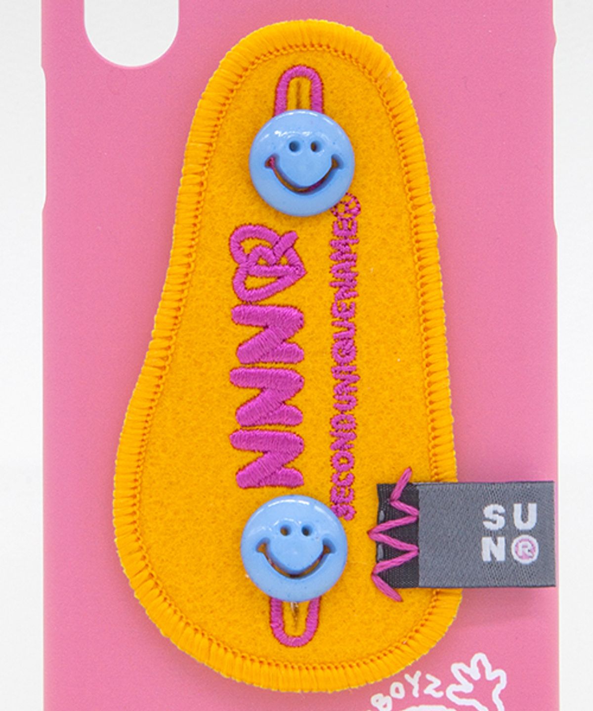 세컨드유니크네임(SECOND UNIQUE NAME) SUN CACE PATCH PINK