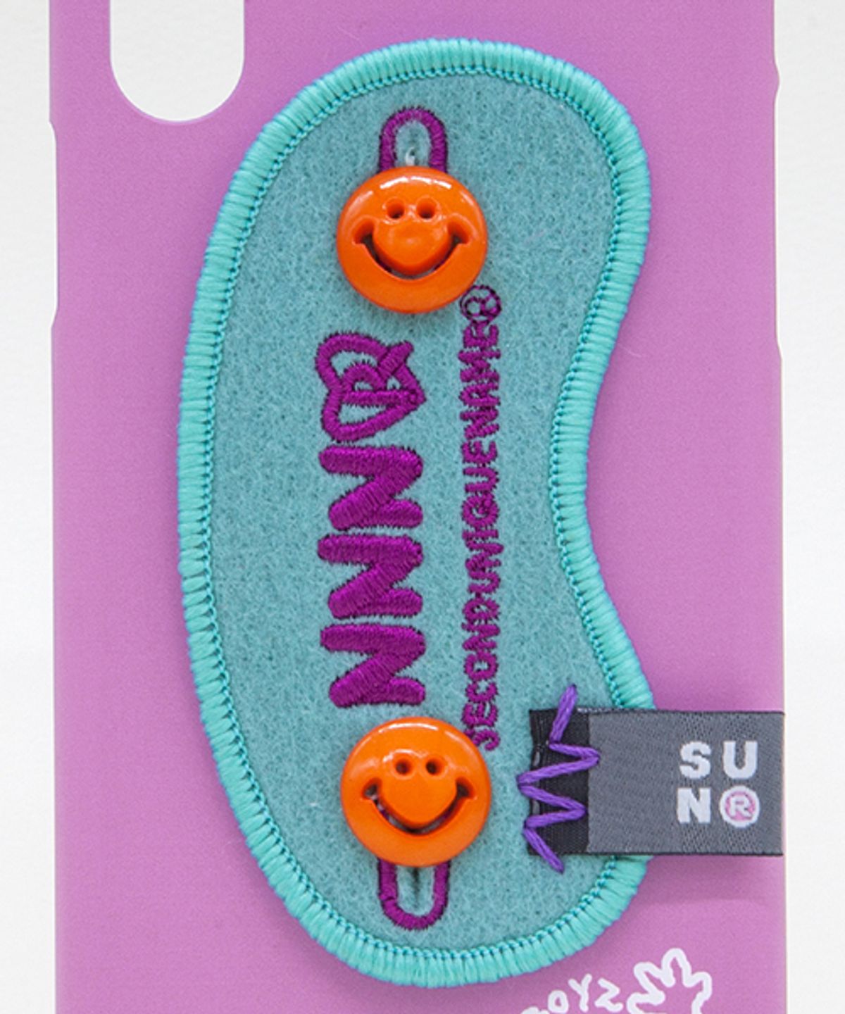 세컨드유니크네임(SECOND UNIQUE NAME) SUN CACE PATCH PURPLE