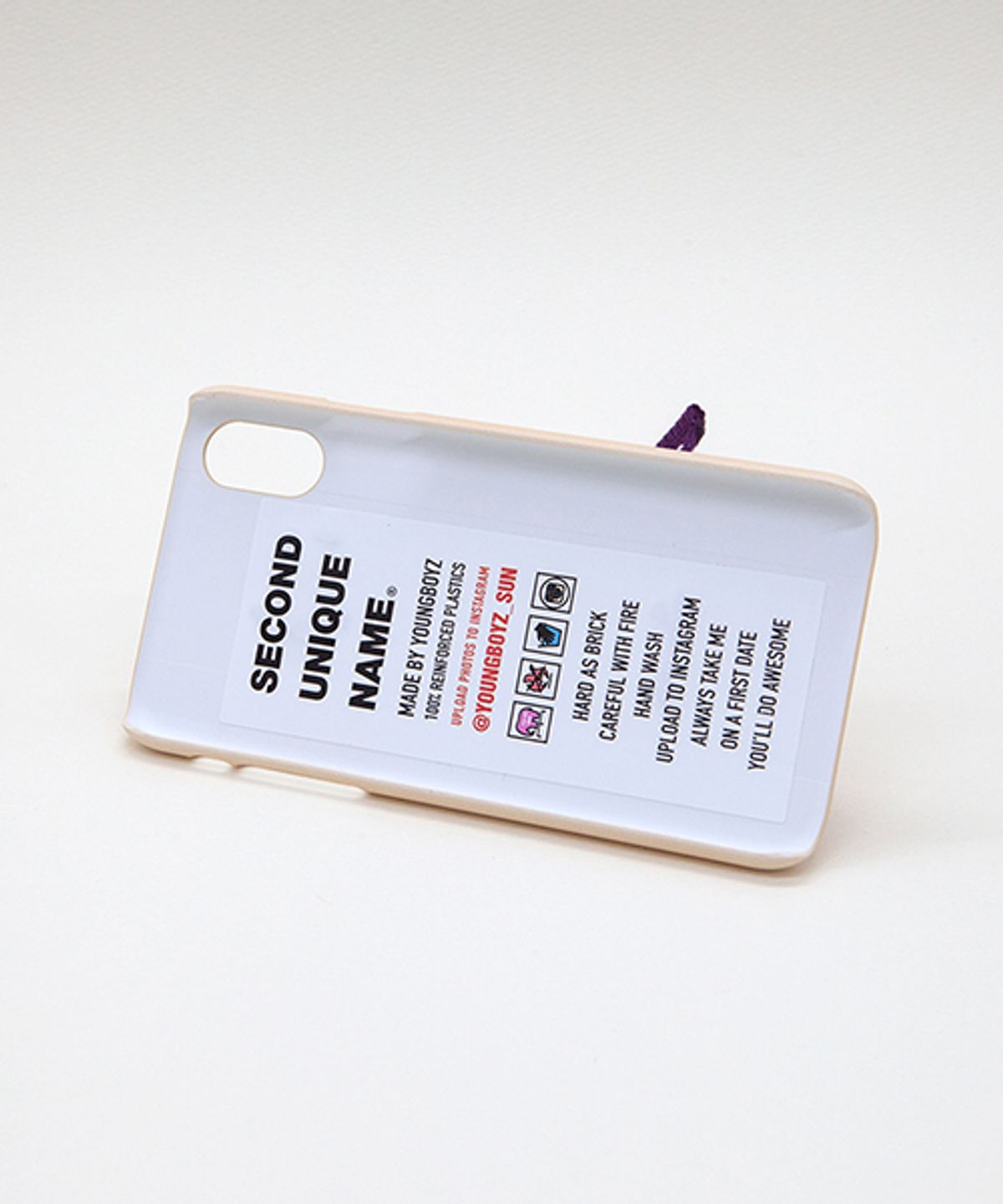 세컨드유니크네임(SECOND UNIQUE NAME) SUN CASE ALMOND OIL DEEP PURPLE (WORD)
