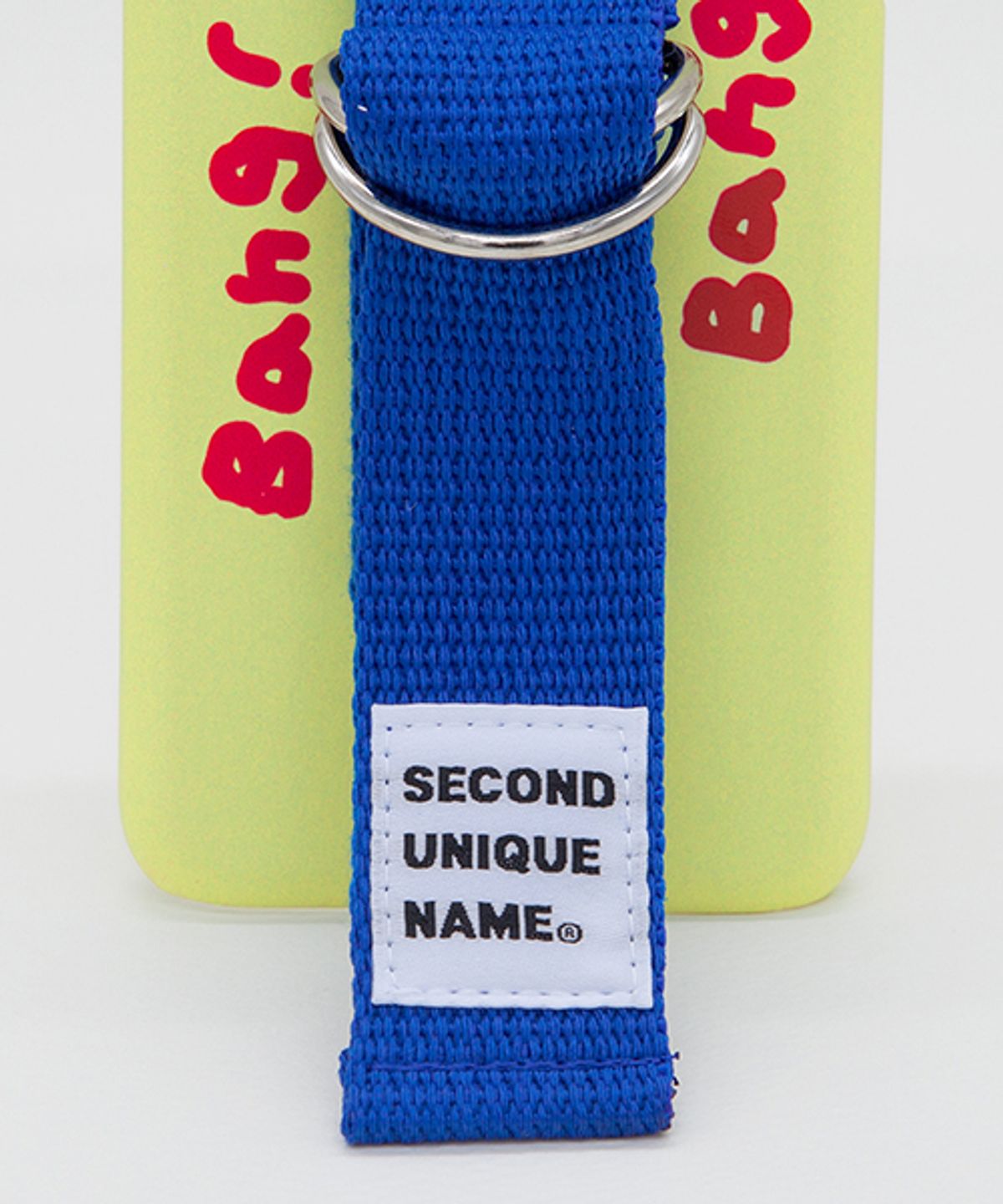 세컨드유니크네임(SECOND UNIQUE NAME) SUN CASE LIME BLUE (WORD)