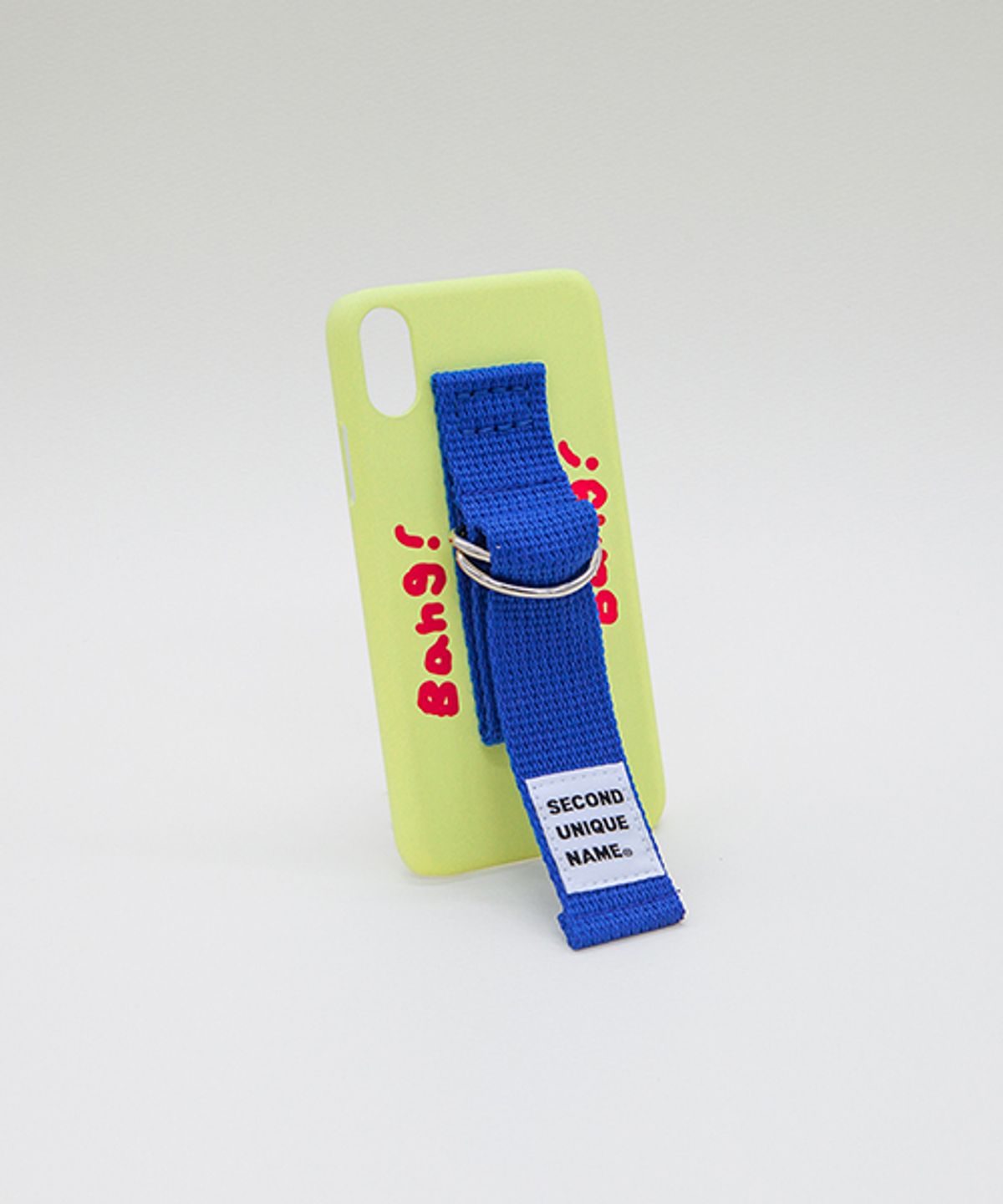 세컨드유니크네임(SECOND UNIQUE NAME) SUN CASE LIME BLUE (WORD)