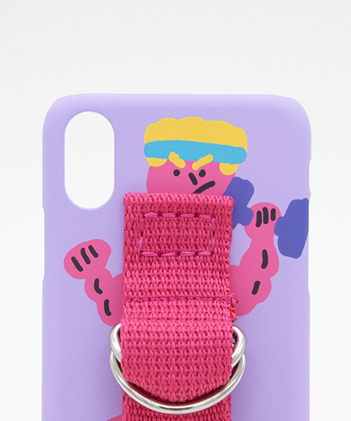 세컨드유니크네임(SECOND UNIQUE NAME) SUN CASE ROSE PURPLE DEEP PINK (ILLUST)
