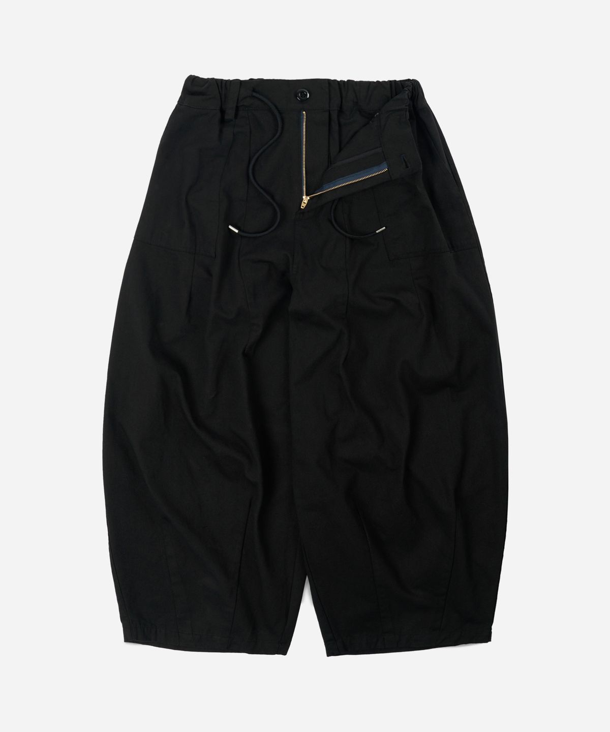 프리즘웍스(FRIZMWORKS) TWILL BALLOON PANTS _ BLACK