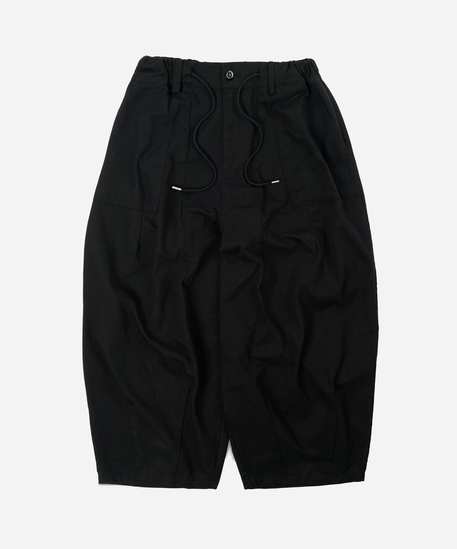 MUSINSA | FRIZMWORKS TWILL BALLOON PANTS _ BLACK