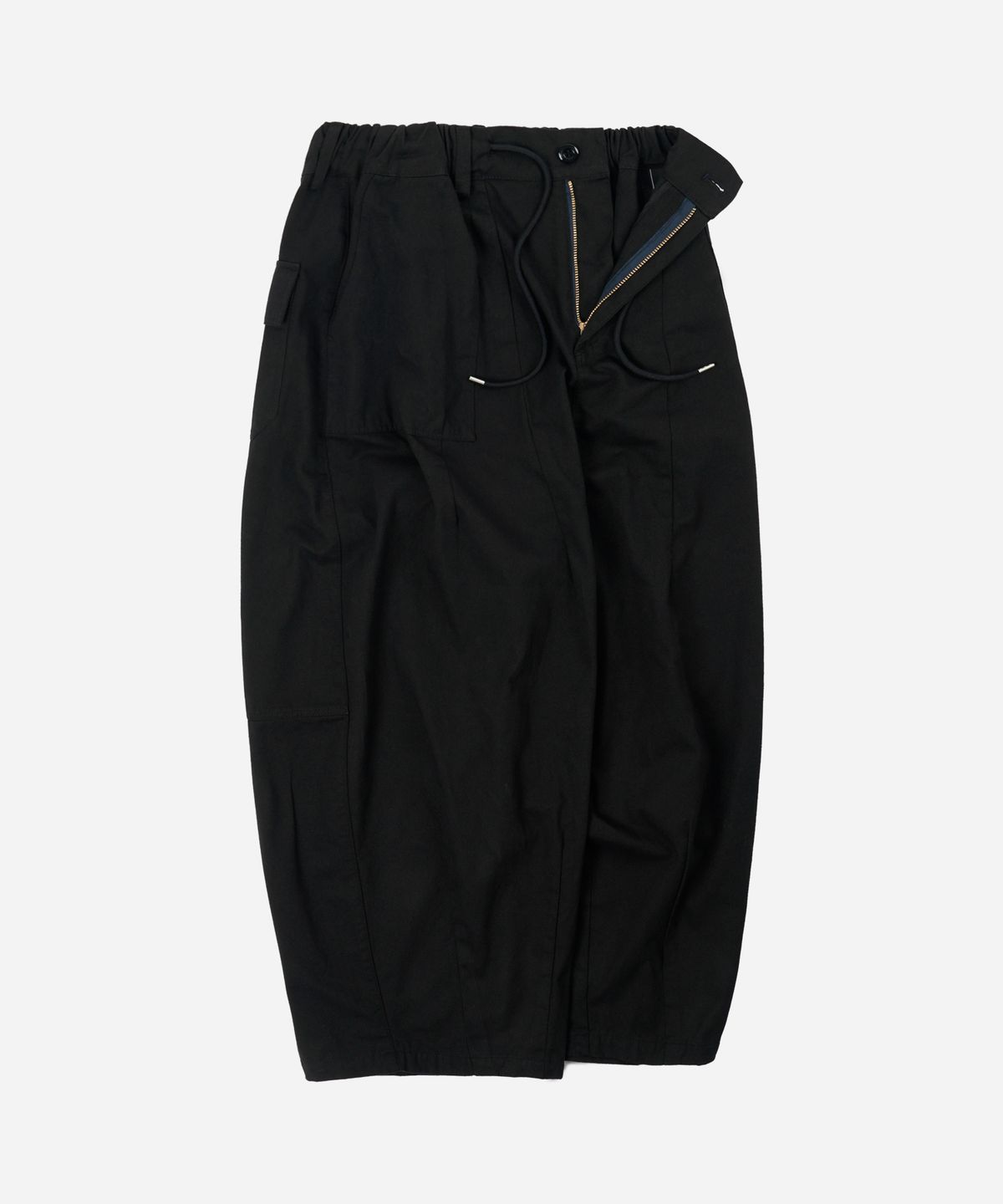 프리즘웍스(FRIZMWORKS) TWILL BALLOON PANTS _ BLACK