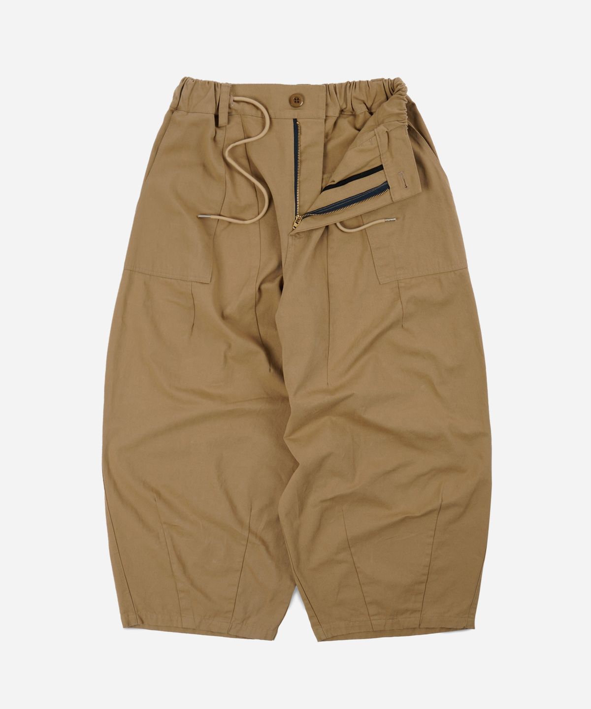 프리즘웍스(FRIZMWORKS) TWILL BALLOON PANTS _ BEIGE