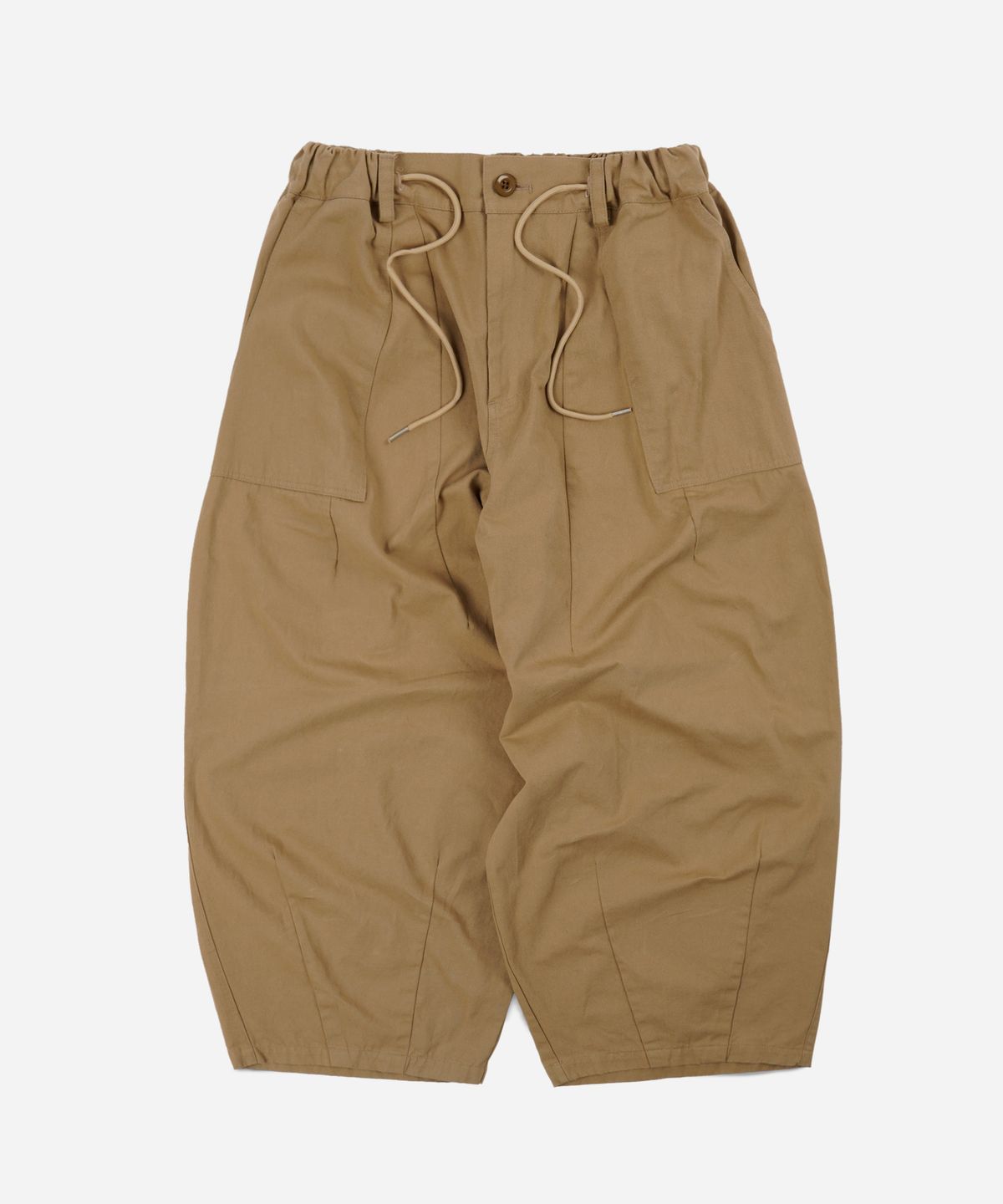 프리즘웍스(FRIZMWORKS) TWILL BALLOON PANTS _ BEIGE