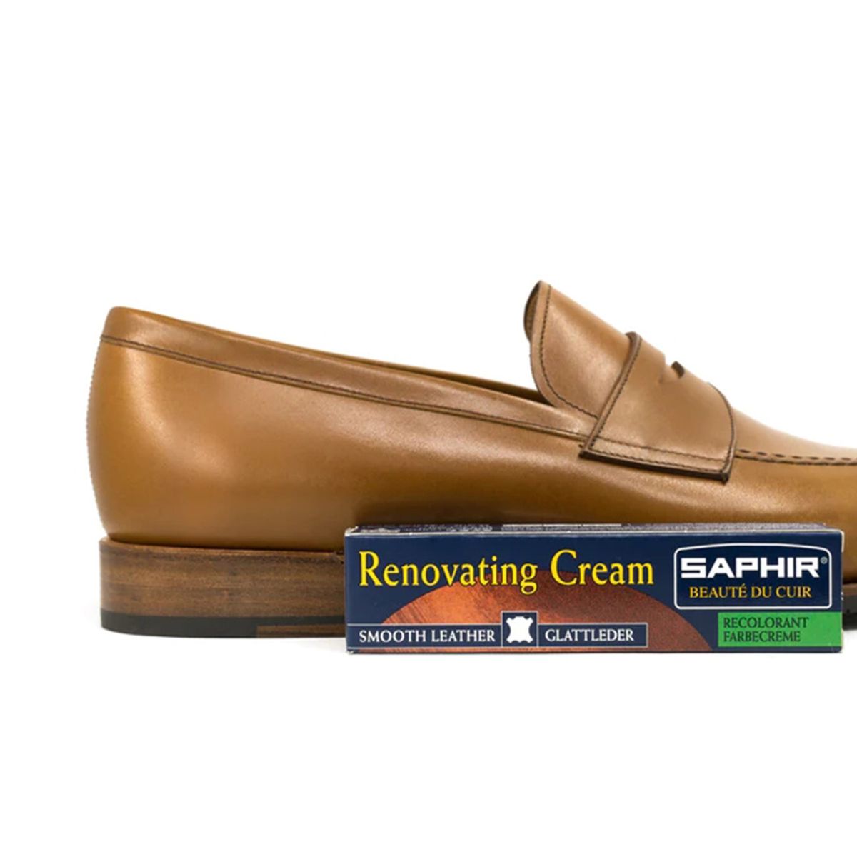 사피르(SAPHIR) 레노베이팅 가죽 컬러 재생 크림 25ml 스크래치 색상 복원