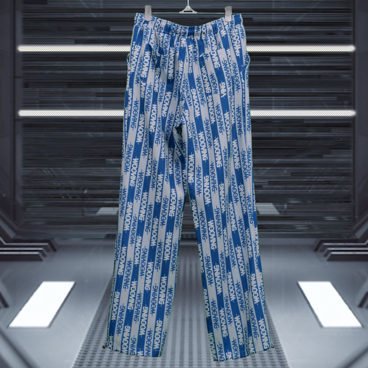 우빙(WOOVING) HOSPITAL STRING PANTS (BLUE)