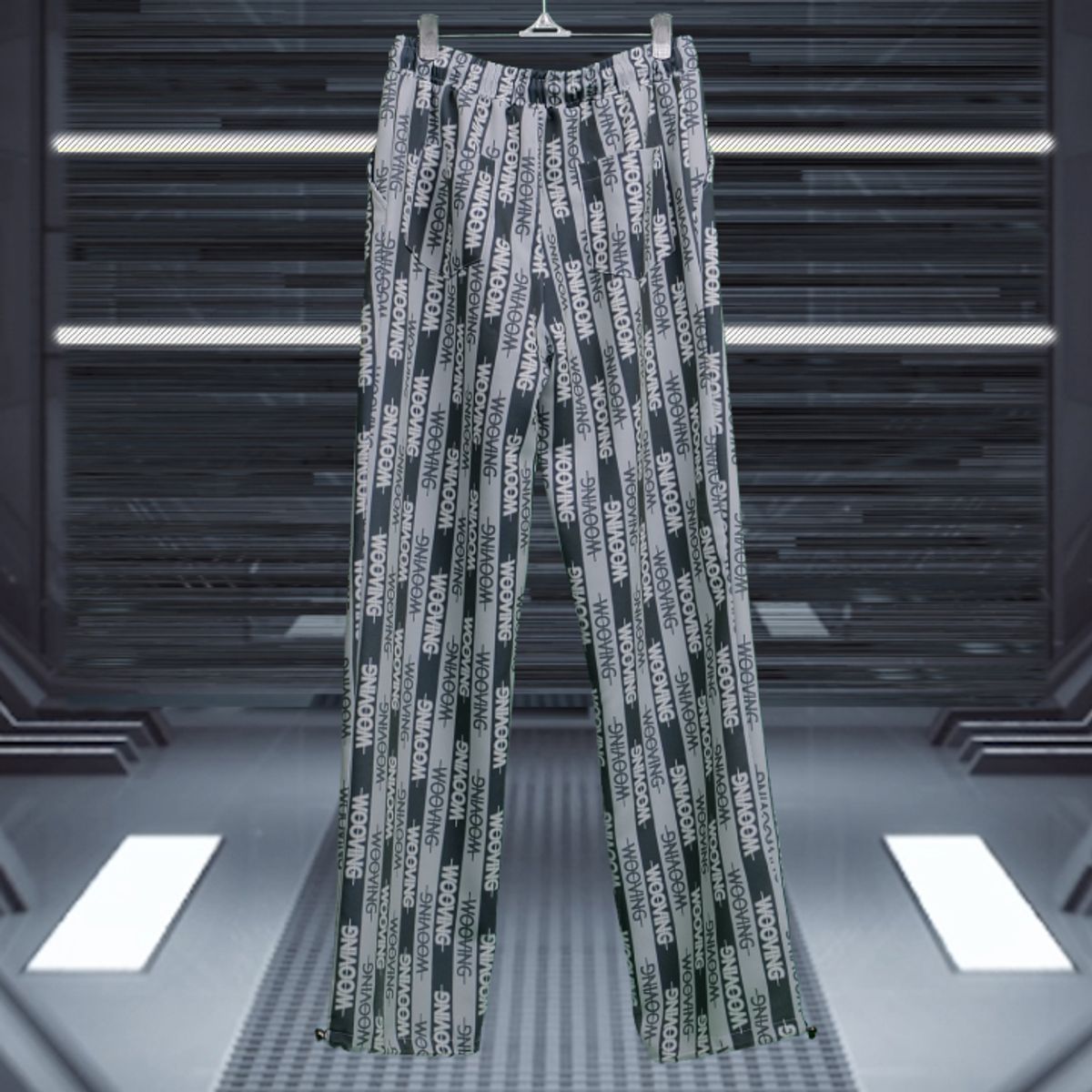 우빙(WOOVING) HOSPITAL STRING PANTS (GRAY)