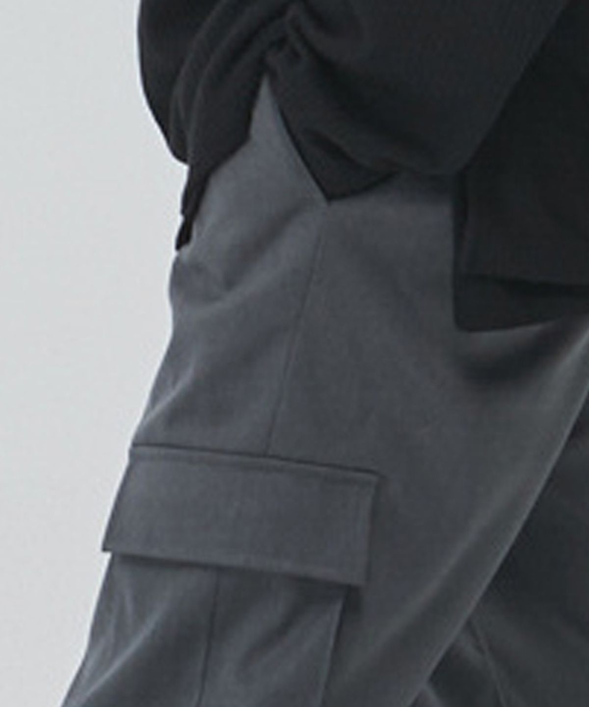 세븐셀라(SEVENSELAH) 미니멀 스탠다드 카고조거 슬랙스 Vintage Grey