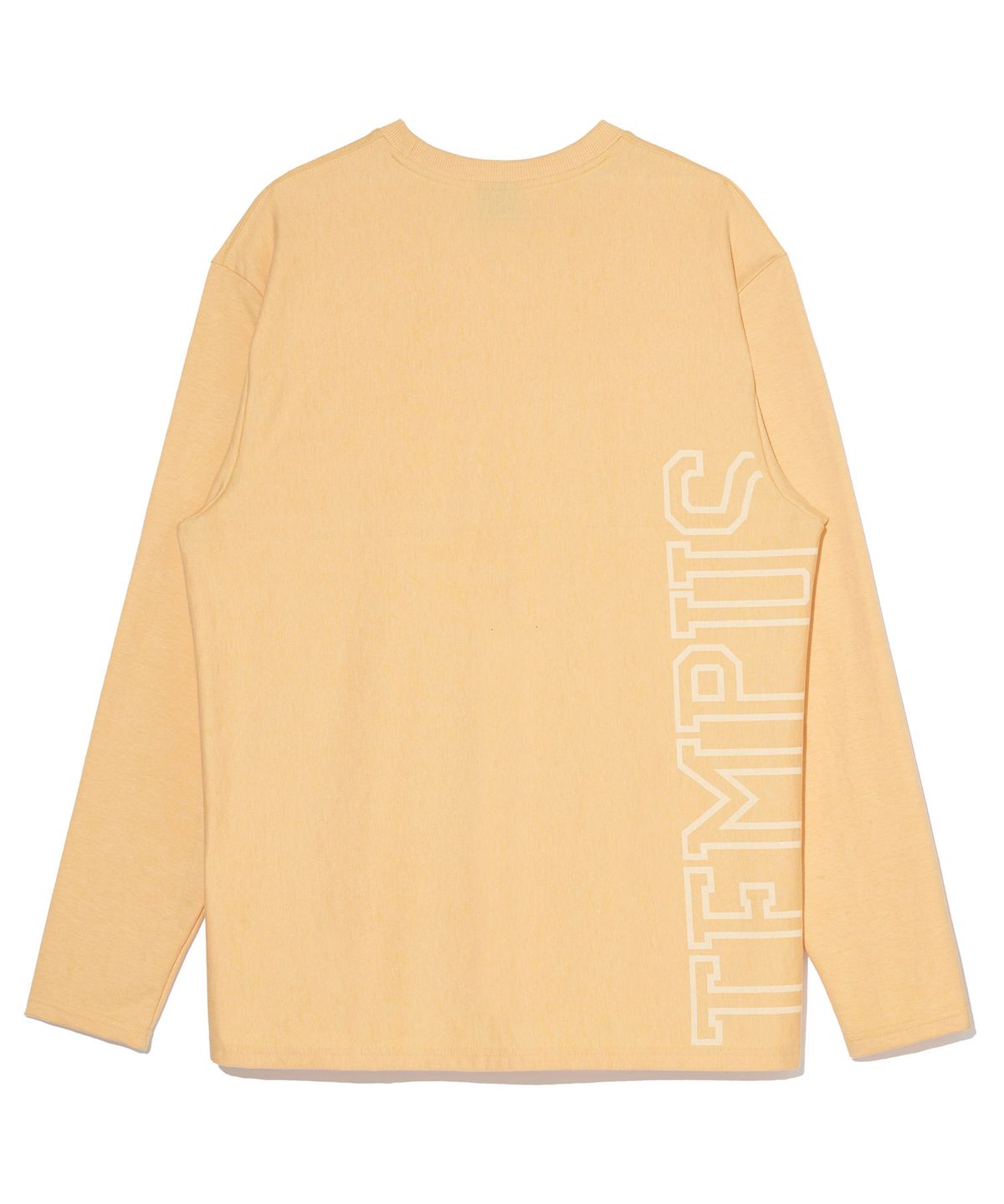 템푸스스튜디오(TEMPUS STUDIO) HALF LOGO LONG SLEEVE [YELLOW]