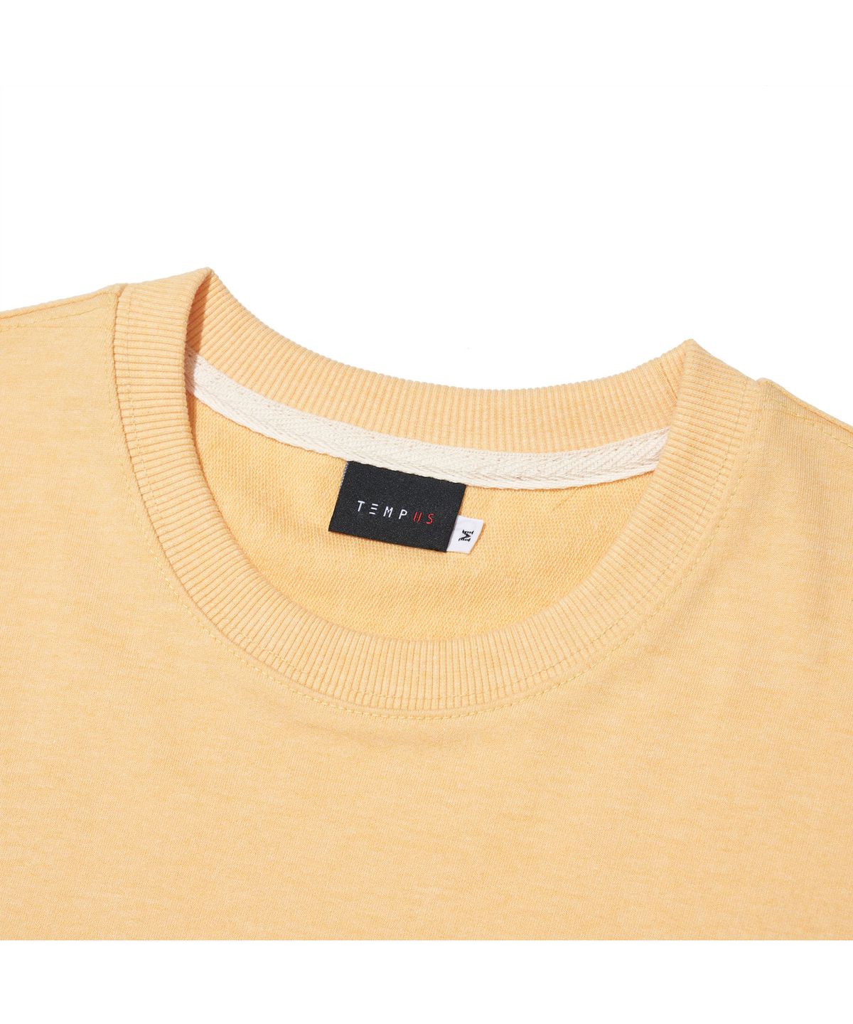 템푸스스튜디오(TEMPUS STUDIO) HALF LOGO LONG SLEEVE [YELLOW]