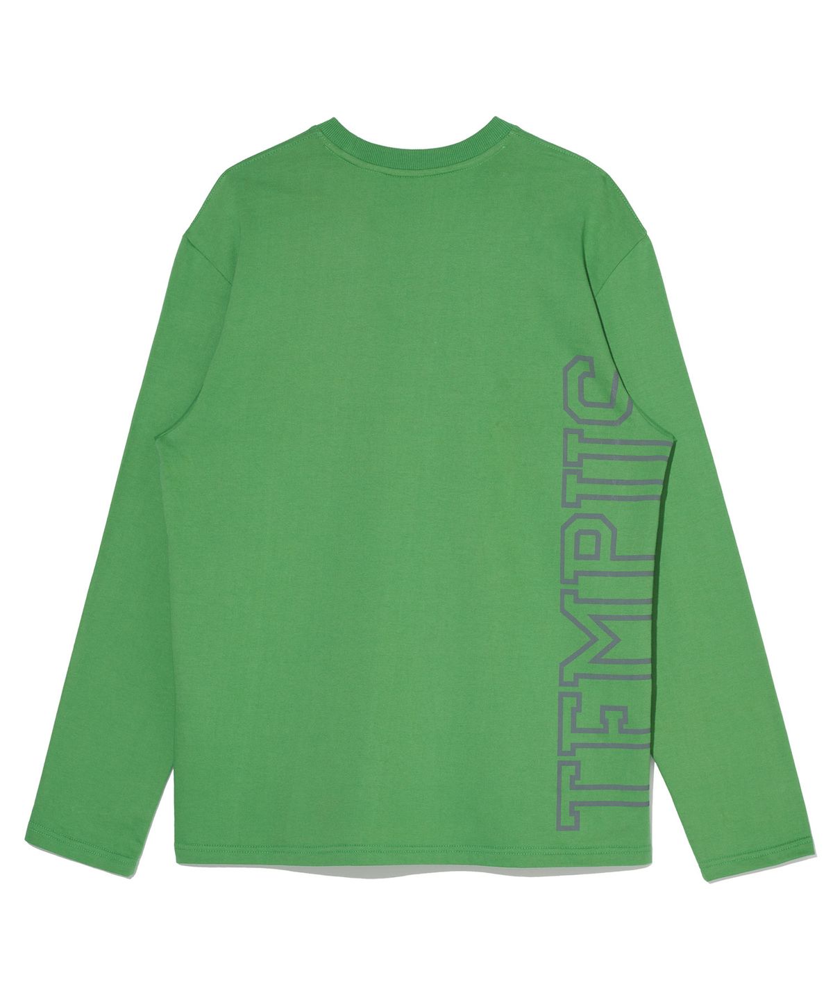 템푸스스튜디오(TEMPUS STUDIO) HALF LOGO LONG SLEEVE [GREEN]