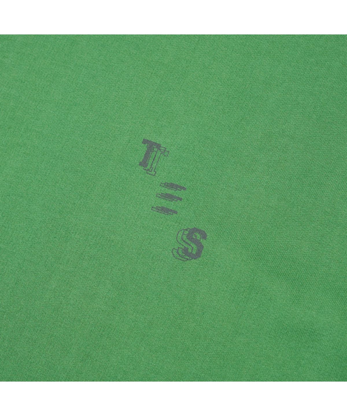 템푸스스튜디오(TEMPUS STUDIO) HALF LOGO LONG SLEEVE [GREEN]