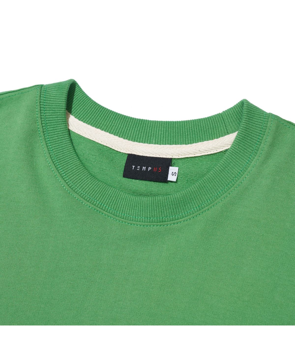 템푸스스튜디오(TEMPUS STUDIO) HALF LOGO LONG SLEEVE [GREEN]