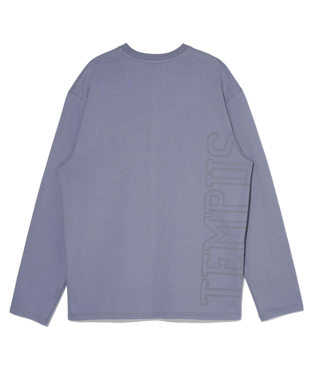 템푸스스튜디오(TEMPUS STUDIO) HALF LOGO LONG SLEEVE [BLUE]