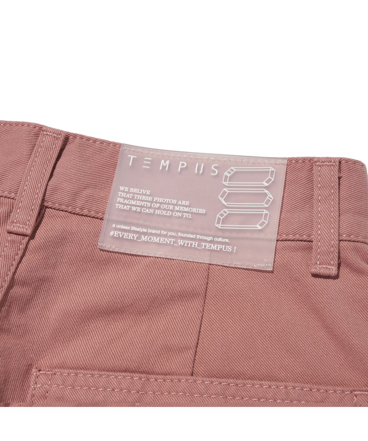 템푸스스튜디오(TEMPUS STUDIO) UNISEX STRAIGHT PANTS [PINK]