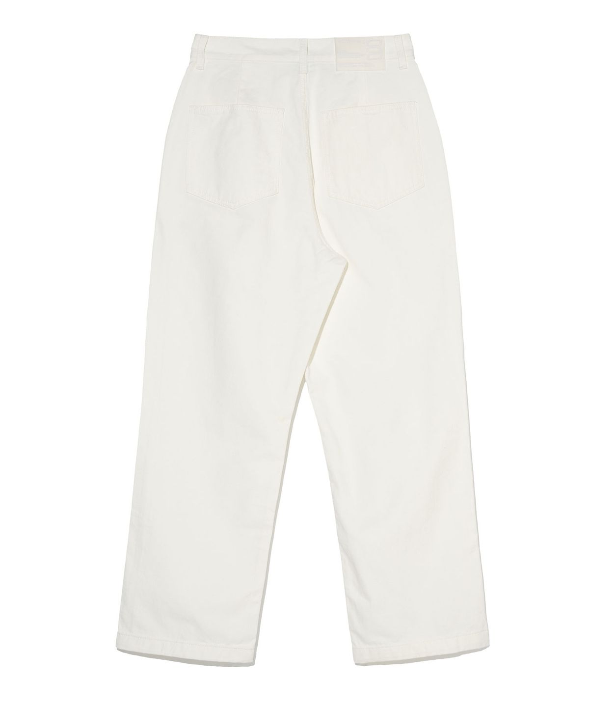 템푸스스튜디오(TEMPUS STUDIO) UNISEX STRAIGHT PANTS [WHITE]