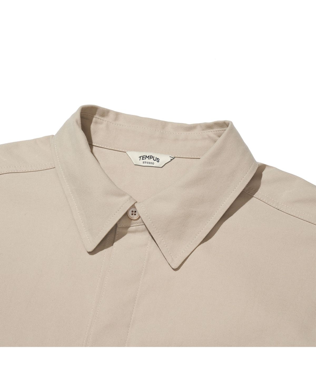 템푸스스튜디오(TEMPUS STUDIO) EASY OVERSIZE SHIRTS [BEIGE]