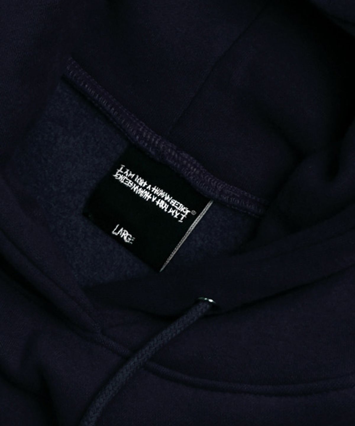 아임낫어휴먼비잉(I AM NOT A HUMAN BEING) ACID HOODIE - NAVY