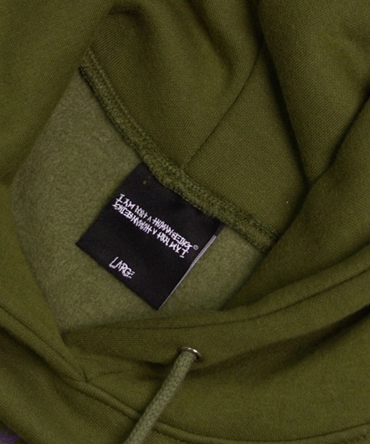 아임낫어휴먼비잉(I AM NOT A HUMAN BEING) ACID HOODIE - KHAKI