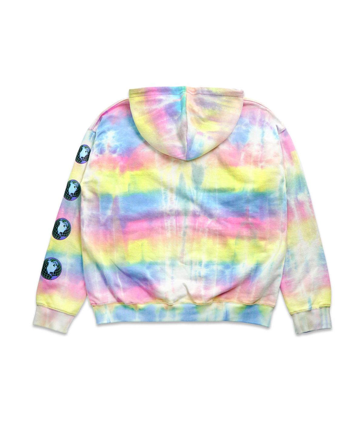 아임낫어휴먼비잉(I AM NOT A HUMAN BEING) GLOBE PRINT HOODIE - MULTI