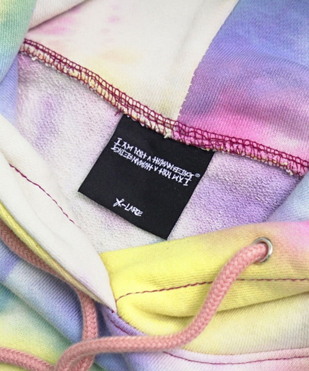 아임낫어휴먼비잉(I AM NOT A HUMAN BEING) GLOBE PRINT HOODIE - MULTI