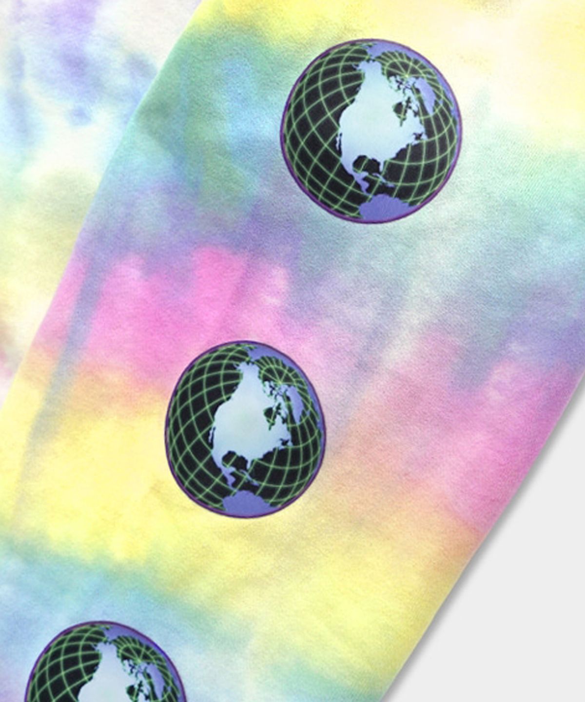 아임낫어휴먼비잉(I AM NOT A HUMAN BEING) GLOBE PRINT HOODIE - MULTI