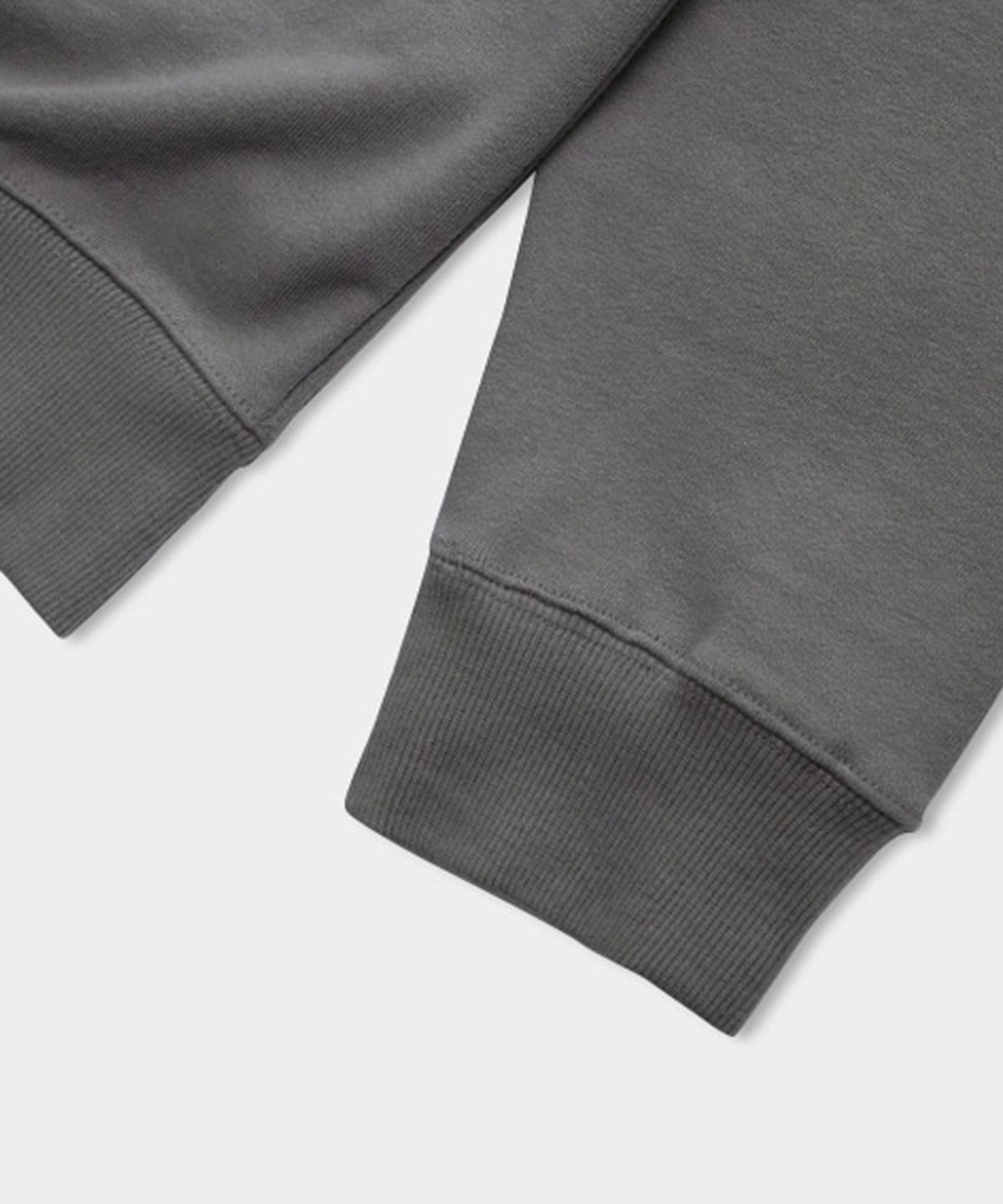 아임낫어휴먼비잉(I AM NOT A HUMAN BEING) MA-1 POCKET DETAIL SWEATSHIRTS - CHARCOAL